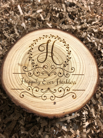 Personalized Initial Coasters